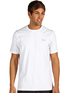 Under Armour Charged Cotton® S/S Tee White/Aluminum