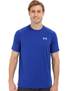 Under Armour Tech S/S Tee Royal/White 