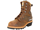 Carhartt 8 Inch Insulated Logger - Men's - Shoes - Brown