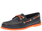 Sperry Top-Sider - A/O 2-Eye Neon (Navy/Neon Orange) - Footwear Sperry Top-Sider - A/O 2-Eye Neon (Navy/Neon Orange) - Footwear