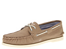Sperry Top-Sider - A/O 2 Eye Canvas (Taupe Canvas) - Footwear