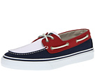 Sperry Top-Sider - Bahama 2-Eye (Navy/Red/Khaki) - Footwear