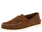 Sperry Top-Sider - A/O 2-Eye Perfed Suede (Tan Suede)