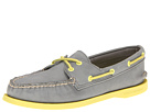 Sperry Top-Sider - A/O 2 Eye (Charcoal (Yellow)) - Footwear