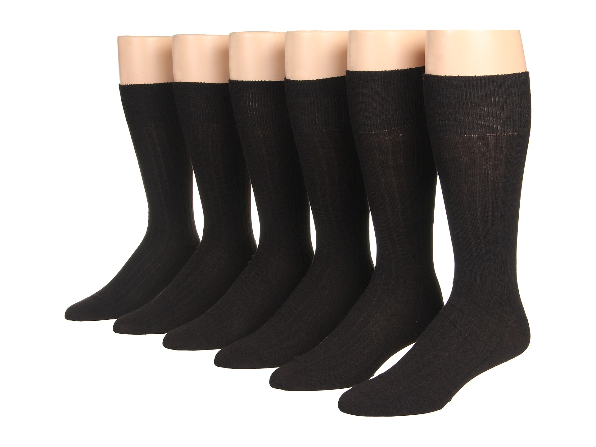 Ecco Socks Dress Wool Rib Midcalf - Zappos Free Shipping BOTH Ways