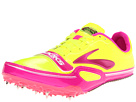 Brooks - PR Sprint 11.38 (Pink Glo/NightLife/Black/White) - Footwear