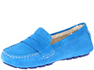 Cole Haan - Sadie Shearling Driver (Blue Topaz Suede)
