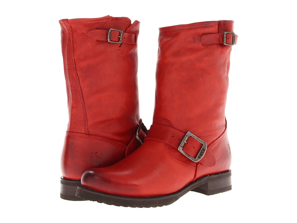 Frye Veronica Shortie (Burnt Red Soft Vintage Leather) Western Boots
