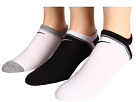 Nike - Classic No Show 3-Pair Pack (White/Black/Black/Black/White/White/White/Dark Grey Heather/Blac)