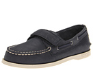 Sperry Kids - Authentic Original - Hook and Loop (Infant/Todder/Youth) (Navy Leather) - Footwear