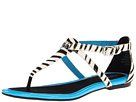 Sperry Top-Sider - Summerlin (Black/White Zebra/Neon Blue)