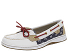 Sperry Top-Sider - Angelfish (White/Anchors) - Footwear
