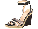 Cole Haan - Nassau Wedge (Black/Gunsmoke/Ivory)