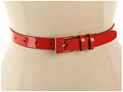 Cole Haan - Enamel Dressy Belt (Orange Pop)