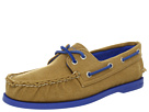 Sperry Top-Sider - A/O 2-Eye Canvas Pop (Tan/Blue)