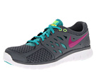 Nike - Flex 2013 Run (Cool Grey/Sport Turquoise/Volt/Fusion Pink)