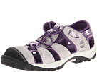 Timberland Kids - Earthkeepers Belknap Sandal Sport (Youth 2) (Grey w/ Purple) - Footwear
