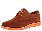 Cole Haan - LunarGrand Wing Tip (Sequoia/Orange)