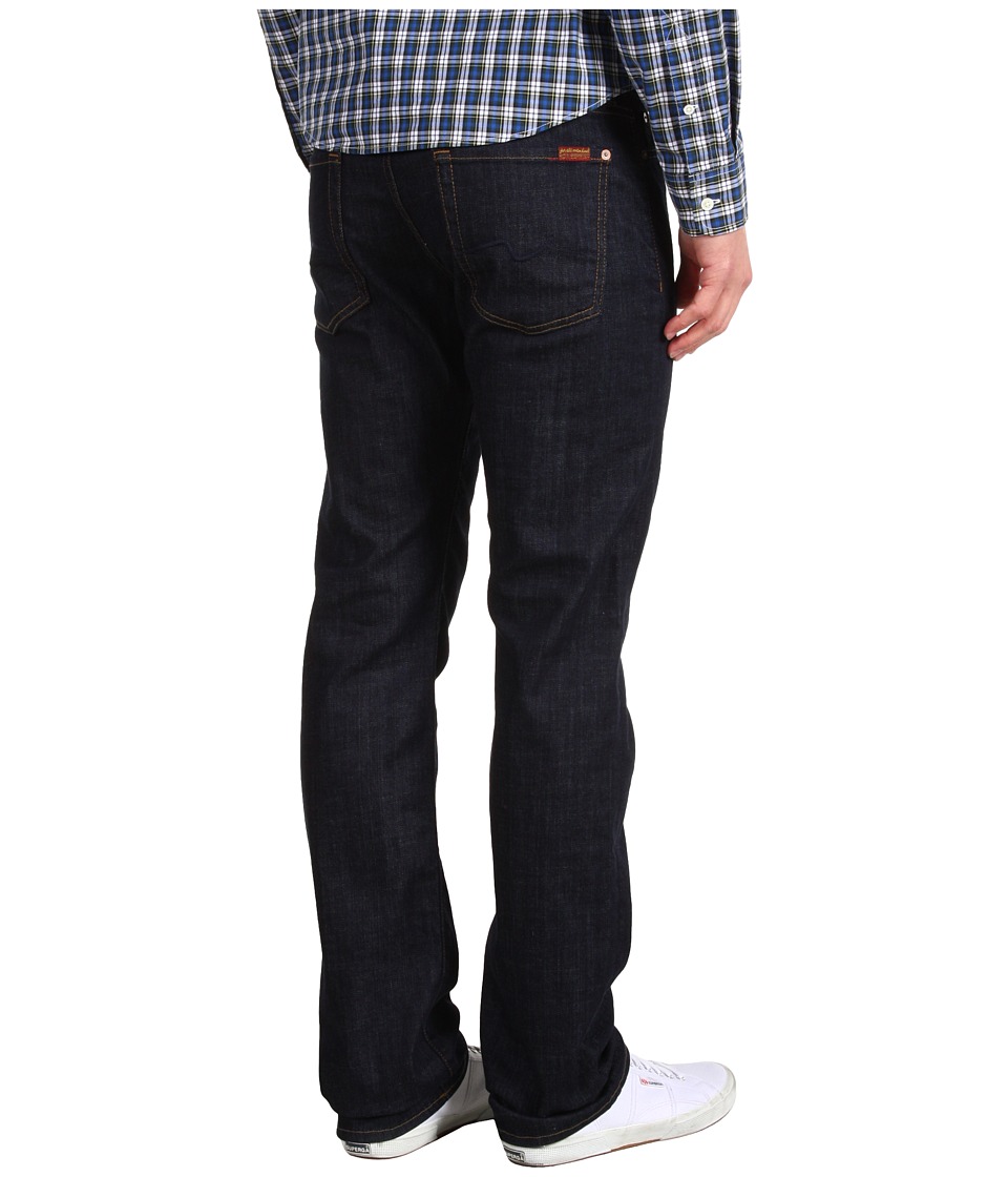 7 For All Mankind Standard Straight Leg in Dark and Clean (Dark and Clean) Men
