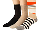 Cole Haan - Blanket Stripe/Tissue Knit Trouser 3 Pack (Ivory)