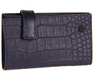 Cole Haan - Fan Out Card Holder (Blazer Blue/Croc Print)
