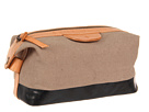 Cole Haan - Hermitage Shave Kit (Khaki Canvas/Black)