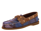 Sperry Top-Sider - A/O 2 Eye (Purple Plaid/Brown)