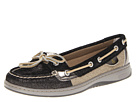 Sperry Top-Sider - Angelfish (Black Sparkle Suede/Patent)