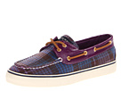 Sperry Top-Sider - Bahama 2-Eye (Purple Plaid/Purple CC)