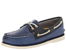 Sperry Top-Sider - Gold A/O 2-Eye (Blue/Navy/Gold)