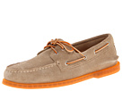 Sperry Top-Sider - A/O 2-Eye Ice Suede (Sand/Orange)