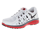 Nike - Dual Fusion Run 2 (Pure Platinum/Dark Grey/Gym Red/Black)