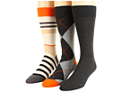 Cole Haan - Blanket Stripe/Flat/Bold Argle 3 Pair Pack (Ivory)