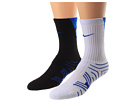 Nike - Performance Football Crew 2-Pair Pack (White/Game Royal/Black/Game Royal)