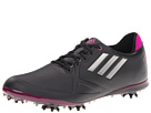 adidas Golf - W adiZERO Tour (Black/Dk. Silver Metallic/Passionfruit) - Footwear