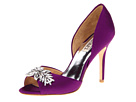 Badgley Mischka - Nikki (Bright Purple Satin) - Footwear