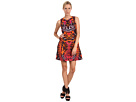 McQ - Kaleidoscope Party Dress (Terracotta) - Apparel