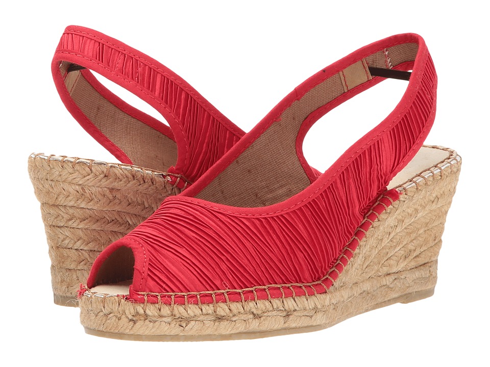 Spring Step Jeanette (Red) Wedge Shoes
