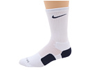 Nike - Nike Elite Basketball Crew 1-Pair Pack (White/Midnight Navy/Midnight Navy)