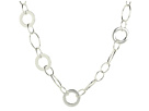 LAUREN Ralph Lauren - 36 Multi Oval Circle Link Necklace (Silver)
