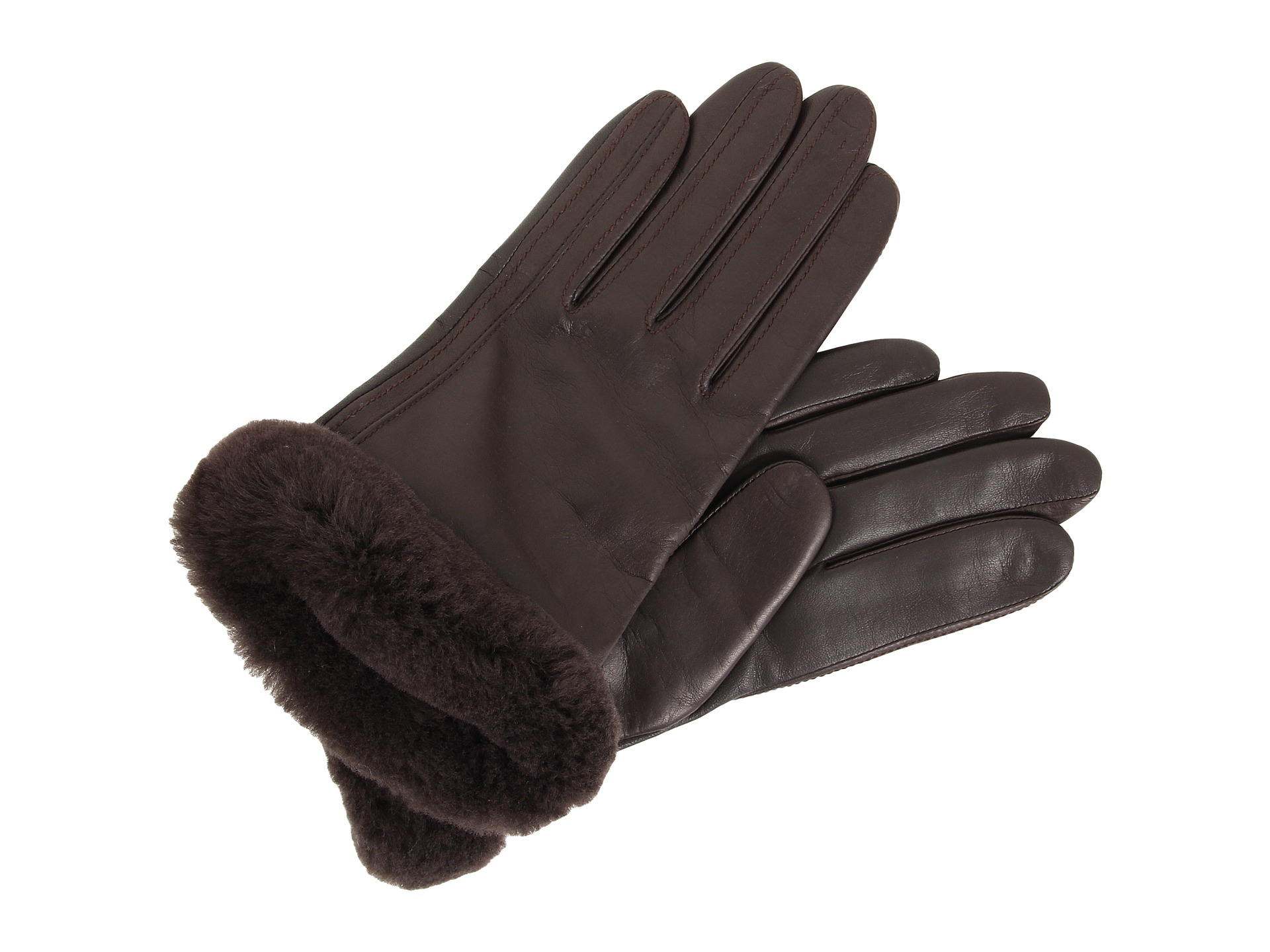 UGG Classic Conductive Leather Smart Glove - Zappos Free Shipping ...