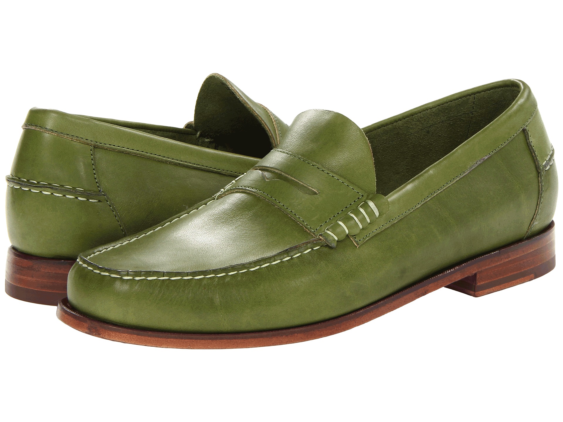 ... By Duckie Brown Penny Loafer Avocado | Shipped Free at Zappos