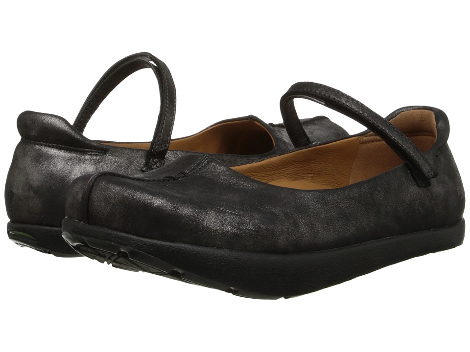 Earth Solar Kalso (Pewter Distressed Leather) Flats