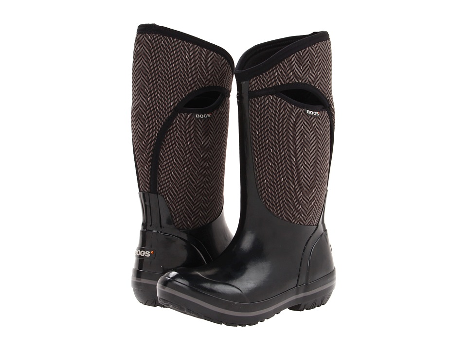 Bogs - Herringbone Tall (Black) Women