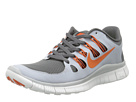 Nike - Free 5.0+ (Dark Grey/Wolf Grey/Summit White/Urban Orange)