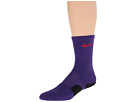 Nike - Nike Elite Basketball Crew 1-Pair Pack (Court Purple/Black)