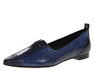 10 Crosby Derek Lam - Romee Too (Blue Watersnake/Black Eco Leather) - Footwear