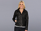 Cole Haan - Lambskin Jacket w/ Dimond Quilt (Black)