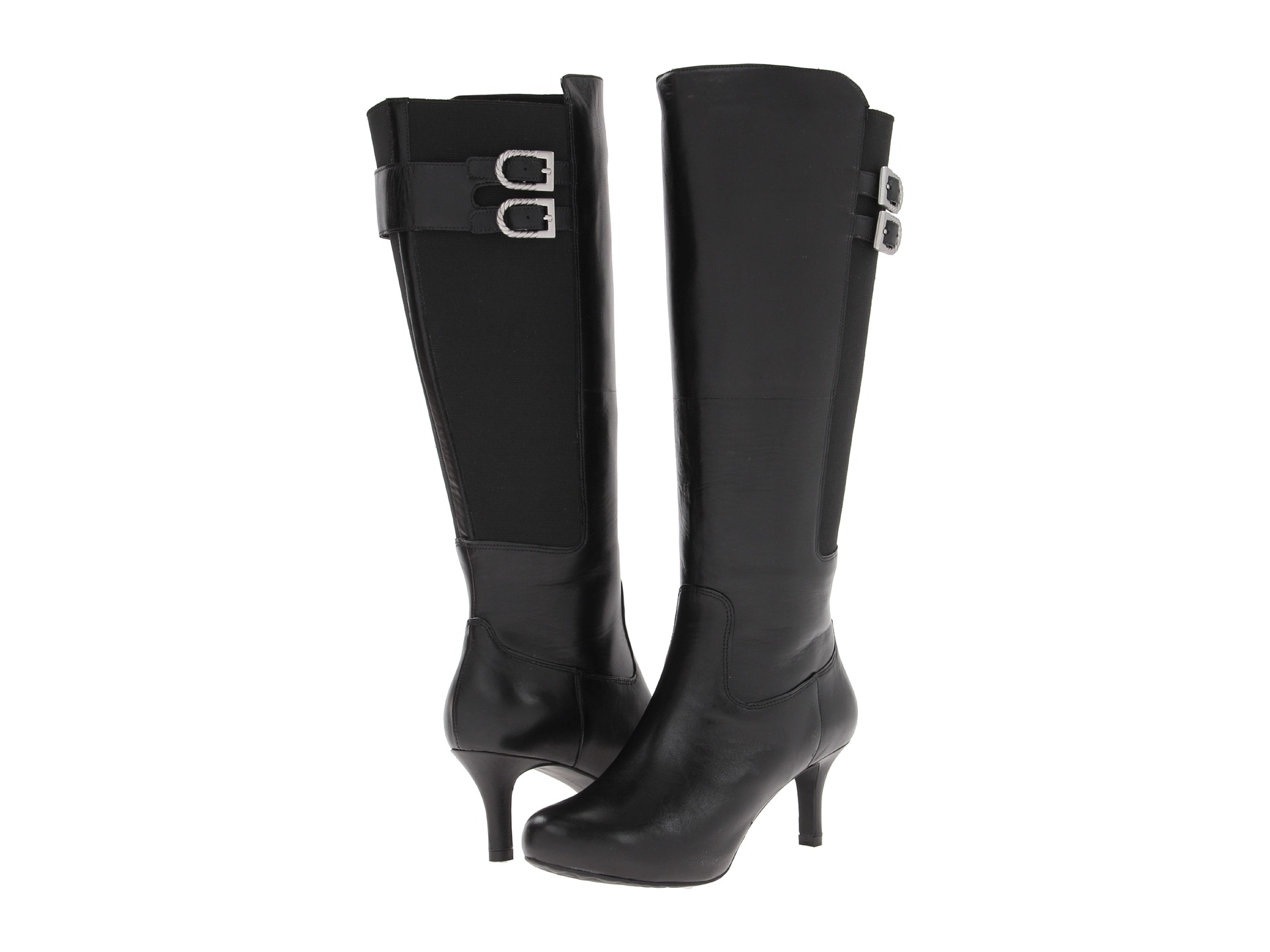 ... Seven To 7 Low Tall Boot Wide Calf Black | Shipped Free at Zappos
