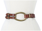 LAUREN Ralph Lauren - Vachetta Tri-Strap Belt (Tan 1)